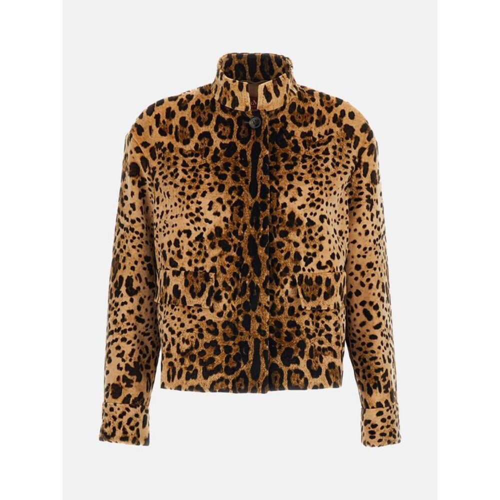 Max Mara Studio Jacket Woman Brown